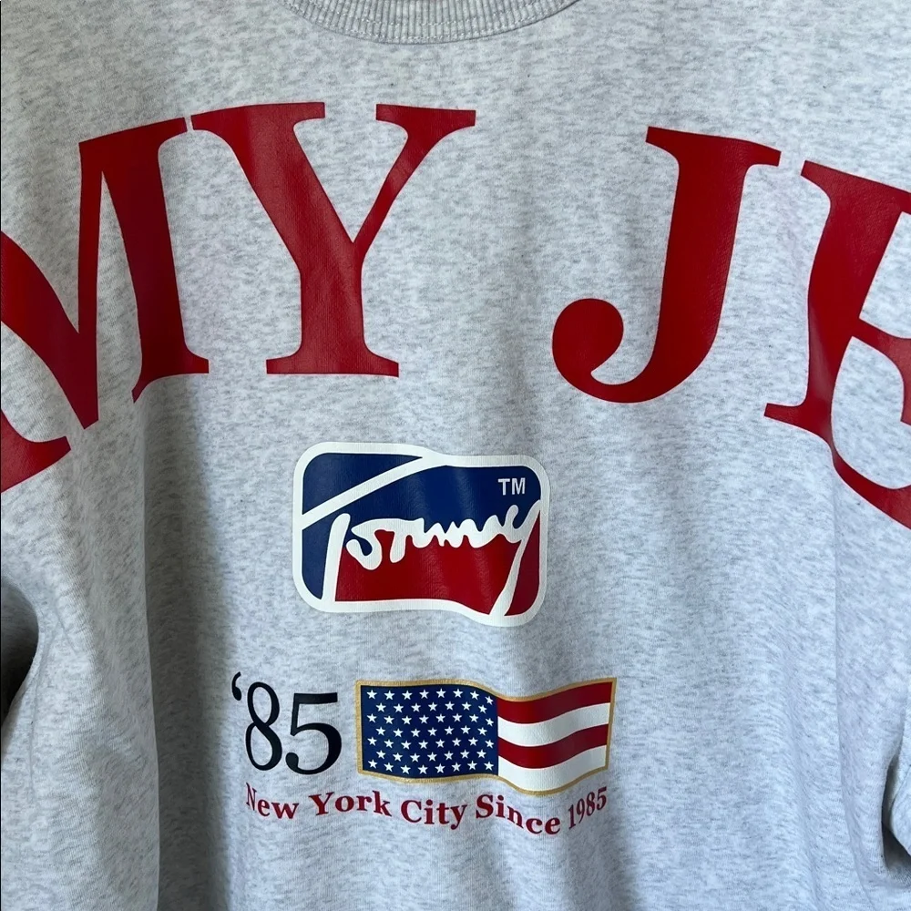 Tommy Hilfiger TJM grey comfort modern sport crew neck
